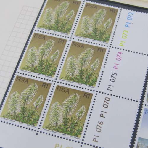 Stamp album with large lot of South Africa, South West Africa and homelands