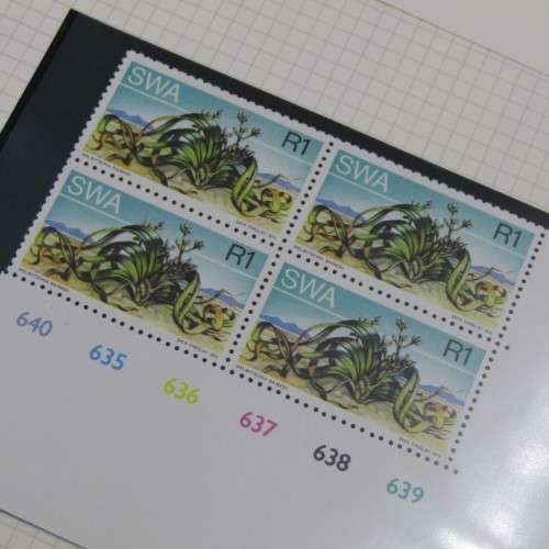 Stamp album with large lot of South Africa, South West Africa and homelands