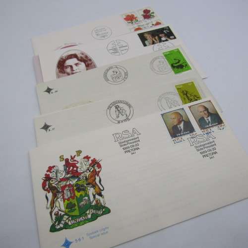 Lot of 20 South Africa First Day Covers - unaddressed