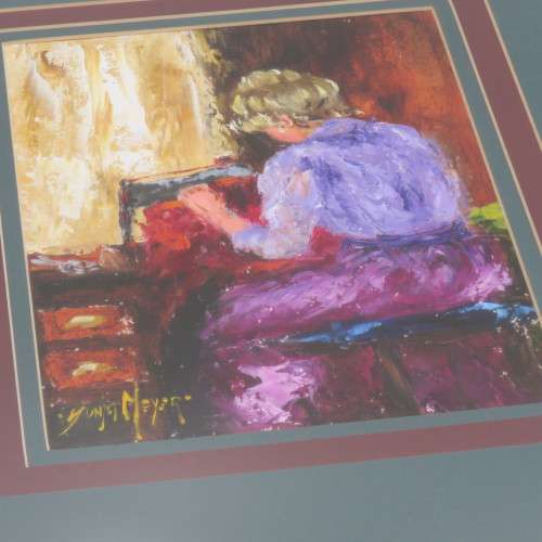 Sonja Meyer Painting Framed