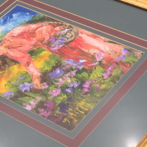 Sonja Meyer Painting Framed