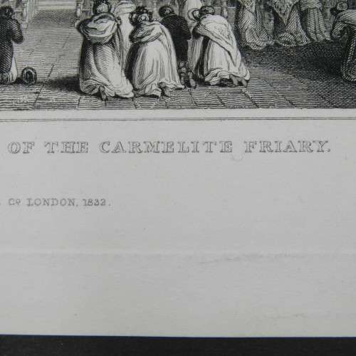 Engraving by J Rogers from painting by Geo Petrie - Printed by Fisher Son and Co