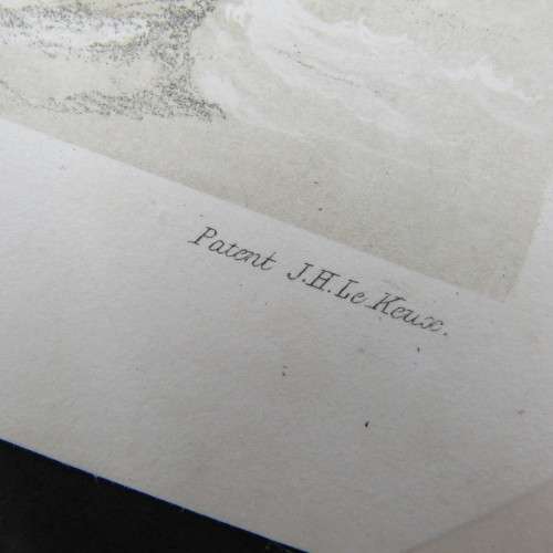 Engraving by JH le Keux from painting by Lt. Col. Allderson - Tyre - West view - early 1800s