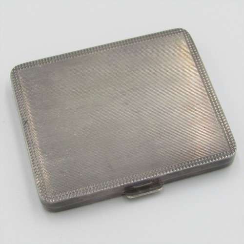 Sterling Silver powder puff with powder