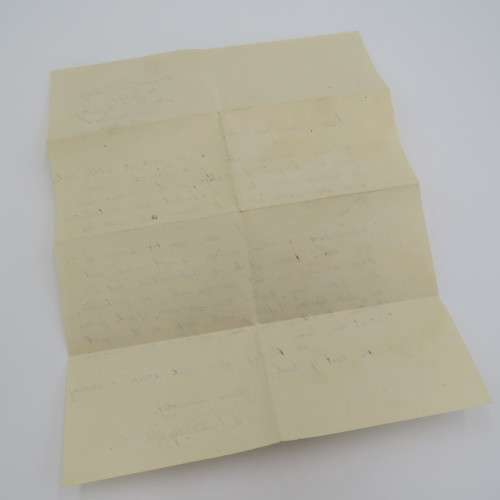 WW2 letter to Home comforts lady thanking her for a jersey - 1941 from Corporal Kelly