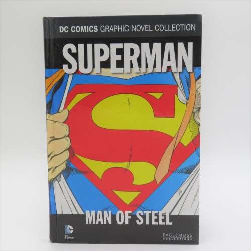 DC Comics SuperMan Man of steel graphic novel