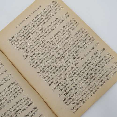 Lot of 3 vintage Western Books by Brett McKinley