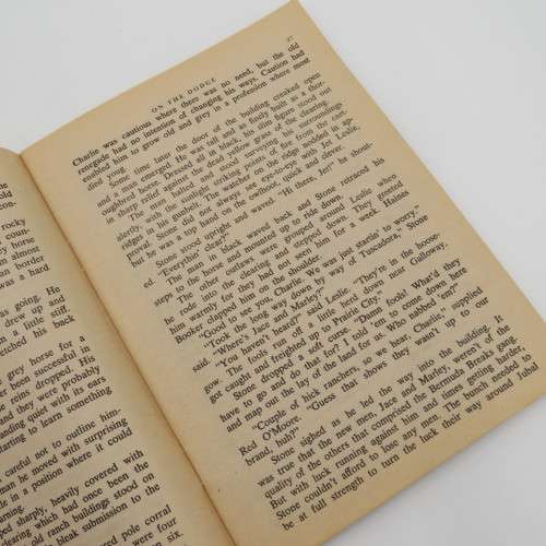 Lot of 3 vintage Western Books by Brett McKinley