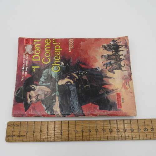 Lot of 3 vintage Western books by Emerson Dodge