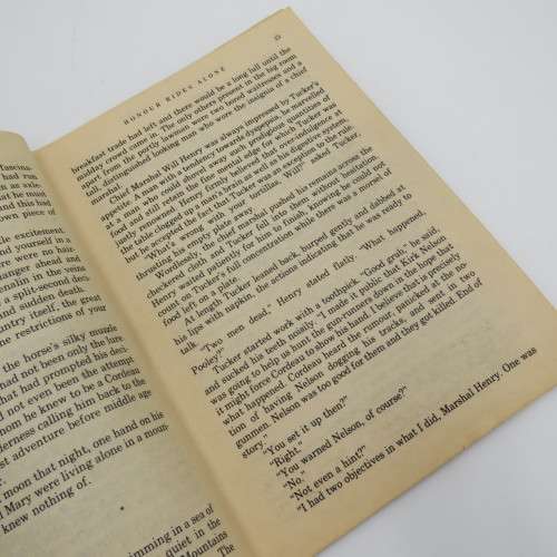 Lot of 3 vintage Western cowboy books