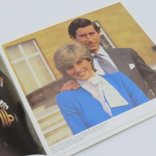 British Post Office Royal wedding 1981 stamps and booklet - Lady Di