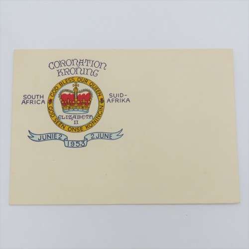 1953 Elizabeth II coronation envelope