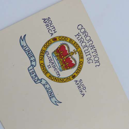 1953 Elizabeth II coronation envelope