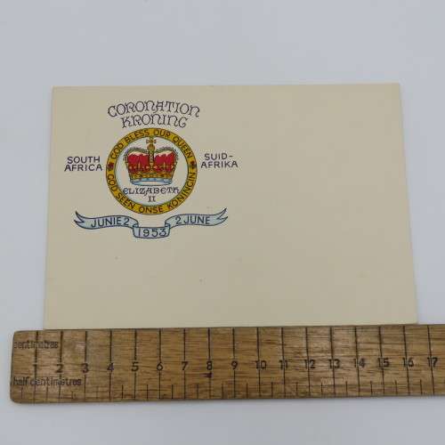 1953 Elizabeth II coronation envelope