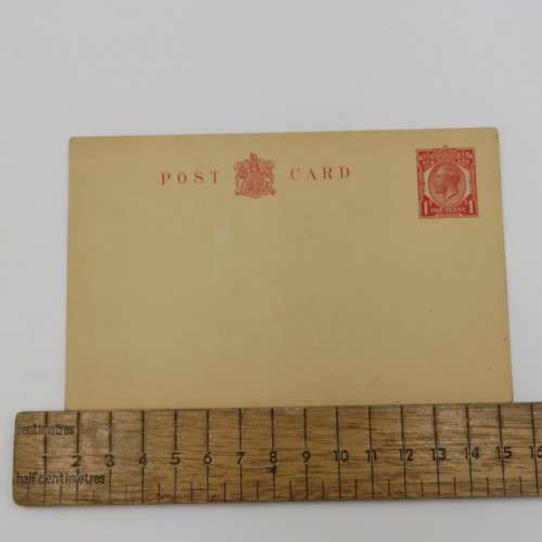 Great Britain postcard - Prepaid - George V era - Unused - Some marks
