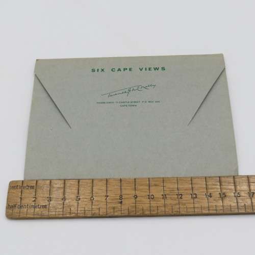 Vintage picture card set with 6 Cape Views