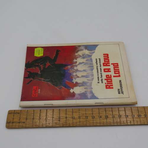Lot of 3 vintage Western books by Ben Jefferson
