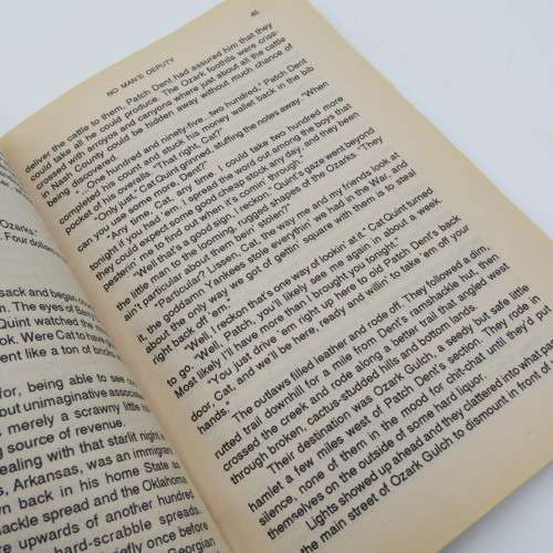 Lot of 3 vintage Western books by Brett McKinley
