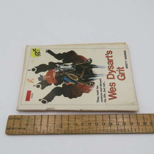 Lot of 3 vintage Western books by Brett Waring