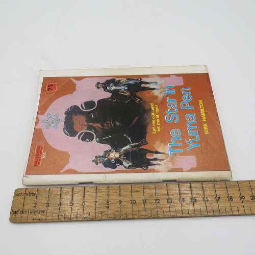 Lot of 3 vintage Western books by Kirk Hamilton