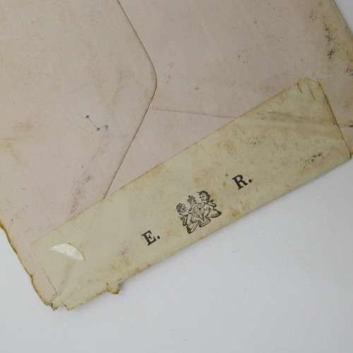Boer War Paarl circular `P` censor with white opened under martial law - signed