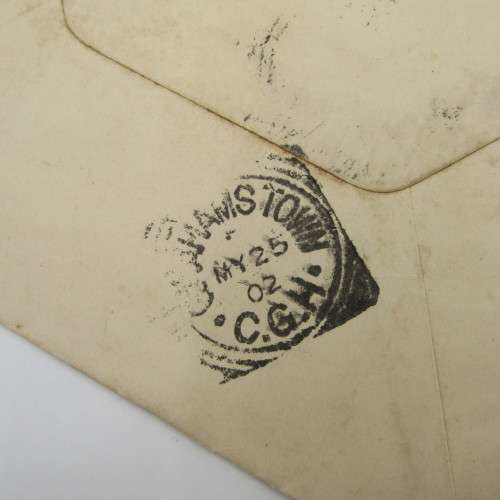 Boer War censored cover from Aliwal North South Africa to Grahamstown South Africa 23 May 1902