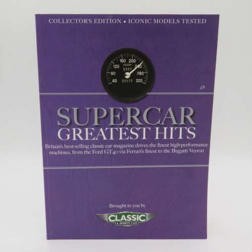 Super Car Greatest Hits car magazine by Classic and Sports car