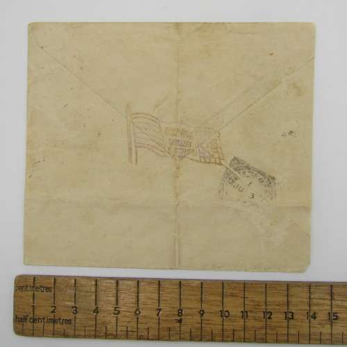 Postal cover from Lausanne Switzerland to Stellenbosch South Africa 2 May 1902