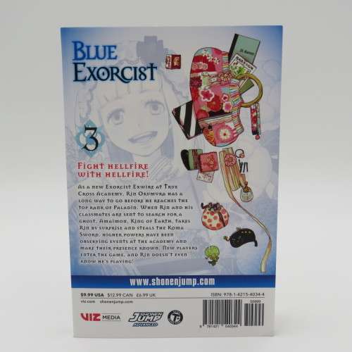 Blue Exorcist Kazve Kato volume 3 - Manga Edition graphic novel
