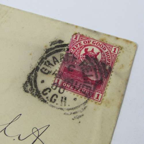 Boer War cover from Graaff Reinet South Africa to Cape Town South Africa 18 August 1900