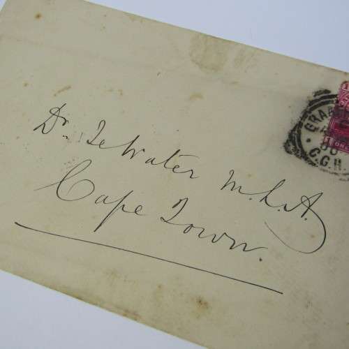 Boer War cover from Graaff Reinet South Africa to Cape Town South Africa 18 August 1900