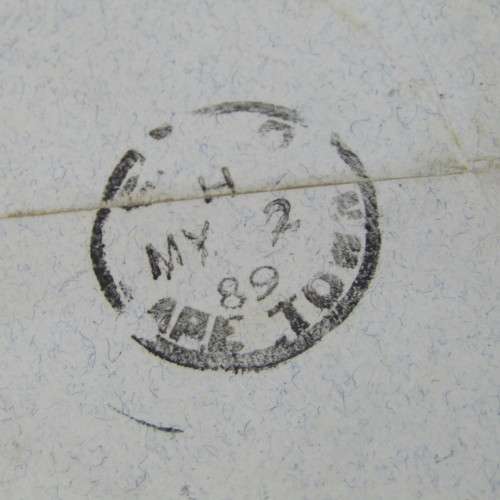 British 4 x 1 Penny Victorian on cover addressed to Lady Metheum South Africa hand written