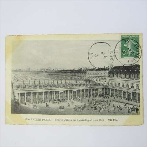 French postcard passed by censor C14 to Port Elizabeth
