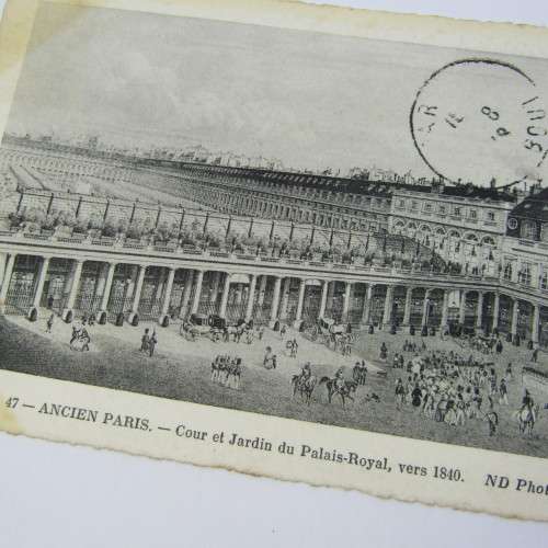 French postcard passed by censor C14 to Port Elizabeth