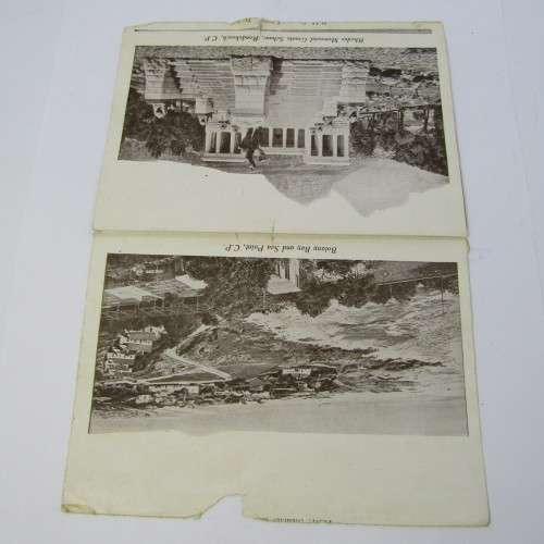 Cape Town and suburbs series 6 letter card from Cape Town South Africa to Transvaal South Africa
