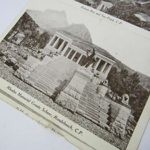 Cape Town and suburbs series 6 letter card from Cape Town South Africa to Transvaal South Africa