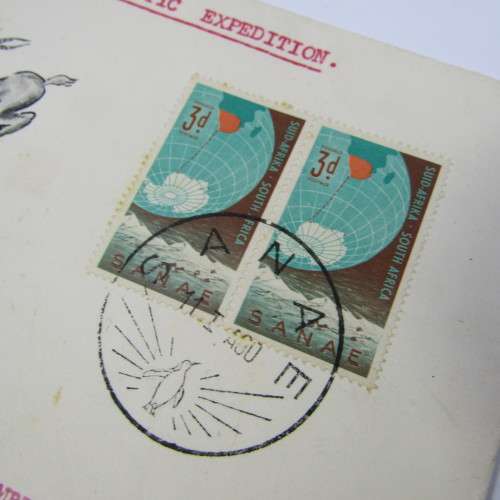 SA National Antarctic Expedition 1959-1960 FDC with M.V Polarbjorn cancellation