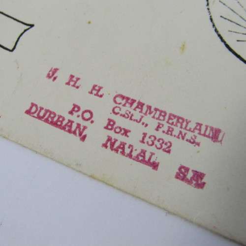 SA National Antarctic Expedition 1959-1960 FDC with M.V Polarbjorn cancellation