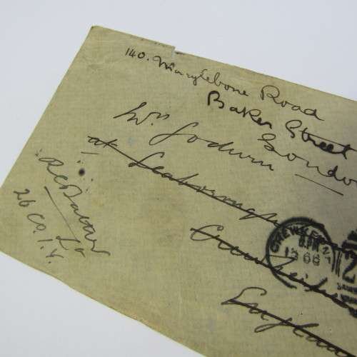 Boer War cover from SA Army Field Post office to London England via Crewkern England 15 October 1900