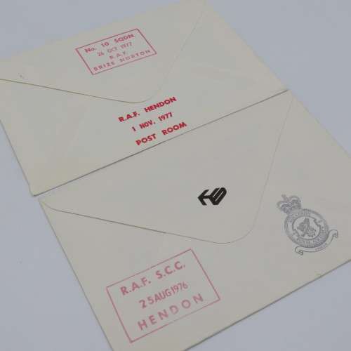 1976, 1977 and 1978 Royal Air Force Covers flown in different aircraft