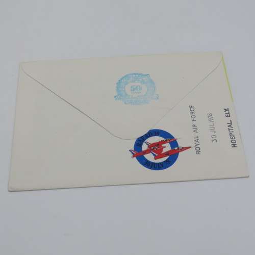 1976, 1977 and 1978 Royal Air Force Covers flown in different aircraft