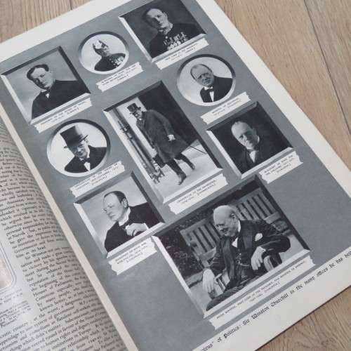 Churchill Memorial Issue 1954 - The Illustrated London News - Size 37 x 27 cm