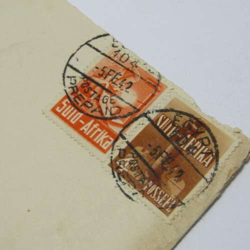 SA WWII Censor Mail Egypt 104