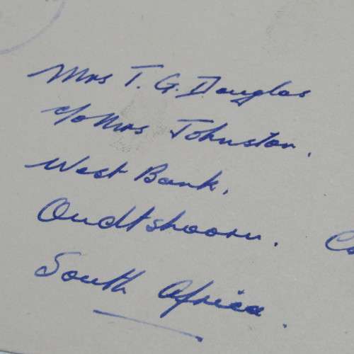 SA WWII Censor Mail Egypt 104