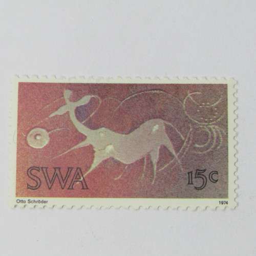 1974 Twyfelfontein Rock Engravings SACC 273 - 275 Set of 3 mint stamps