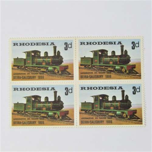 Rhodesia 1969 Anniversary of Opening of Baira-Salisburg Railway Line