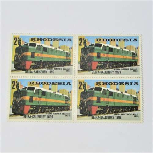 1969 Rhodesia 70th anniversary of opening of Beira - Salisbury Railway Line