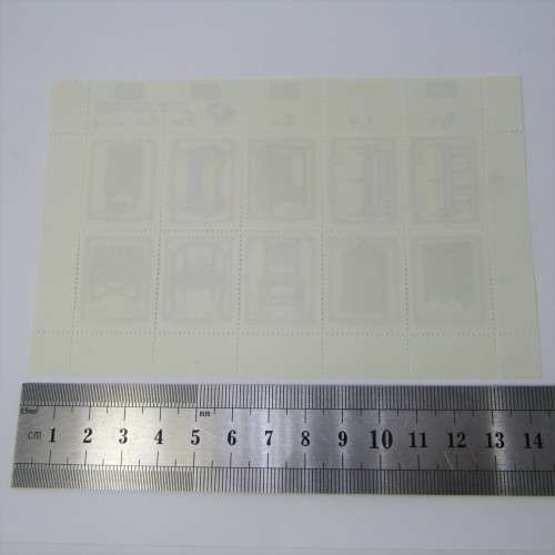 RSA 9 July 1992 Antique Cape Furniture SACC 767-776 Setenant block of 10 mint stamps