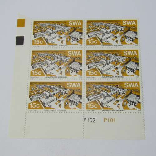 1976 Modern Buildings SACC 302 303 Set of Control Blocks of 6