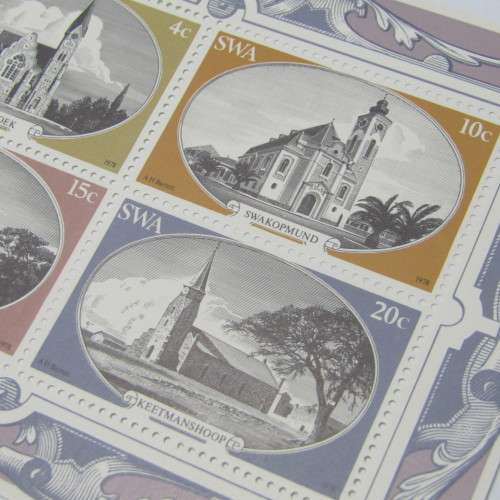 SWA 1978 Historic Churches SACC 328 to 331 miniature No. 4 - #